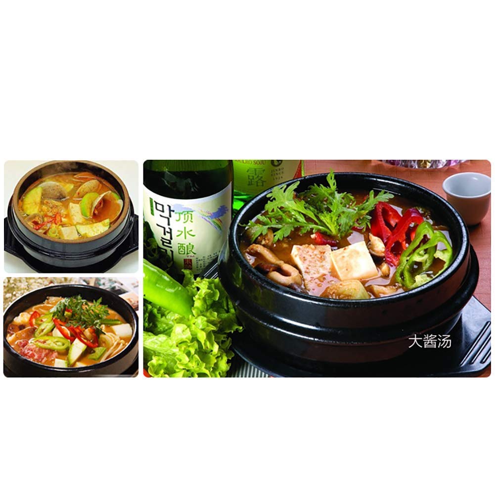 Amazon｜セラミックキャセロール、韓国料理用ストーンボウル、ビビンバ